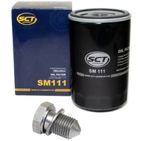 Oil filter engine Oilfilter SCT SM111 + Oildrainplug 48871