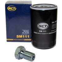 Oil filter engine Oilfilter SCT SM111 + Oildrainplug 48893