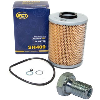 lfilter Motor l Filter SCT SH409 + lablassschraube 48893