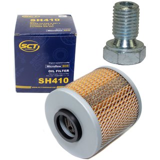 lfilter Motor l Filter SCT SH410 + lablassschraube 48893