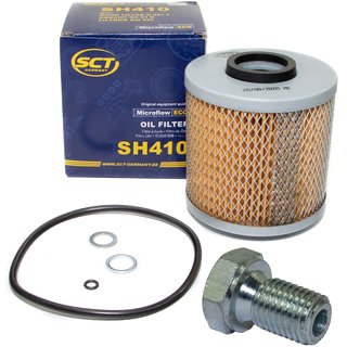 Oil filter engine Oilfilter SCT SH410 + Oildrainplug 48893