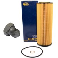 Oil filter engine Oilfilter SCT SH421P + Oildrainplug 03272
