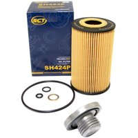 Oil filter engine Oilfilter SCT SH424P + Oildrainplug 04572