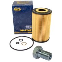 Oil filter engine Oilfilter SCT SH424P + Oildrainplug 48893