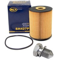 Oil filter engine Oilfilter SCT SH427P + Oildrainplug 48871