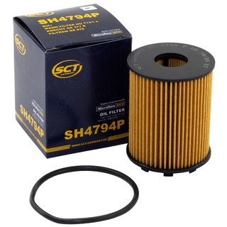 Oil filter engine Oilfilter SCT SH4794P + Oildrainplug 31119
