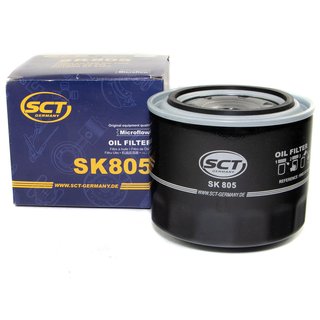 Oil filter engine Oilfilter SCT SK805 + Oildrainplug 04572