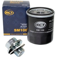lfilter Motor l Filter SCT SM106 + lablassschraube 08277