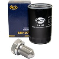 Oil filter engine Oilfilter SCT SM107 + Oildrainplug 15374