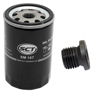 lfilter Motor l Filter SCT SM107 + lablassschraube 48874