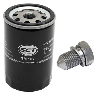 lfilter Motor l Filter SCT SM107 + lablassschraube 48871