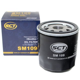 lfilter Motor l Filter SCT SM109 + lablassschraube 08277