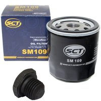 Oil filter engine Oilfilter SCT SM109 + Oildrainplug 48877