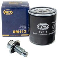 Oil filter engine Oilfilter SCT SM113 + Oildrainplug 48881