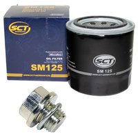 lfilter Motor l Filter SCT SM125 + lablassschraube 30269