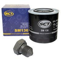lfilter Motor l Filter SCT SM136 + lablassschraube 03272