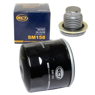 lfilter Motor l Filter SCT SM158 + lablassschraube 101250