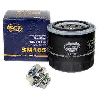 Filter Set Ölfilter SM165 + Ölablassschraube 30269 online im MVH