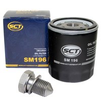 lfilter Motor l Filter SCT SM196 + lablassschraube 48871