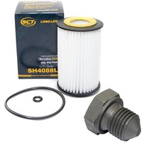 Oil filter engine Oilfilter SCT SH4088L + Oildrainplug 03272