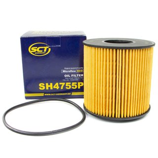 Oil filter engine Oilfilter SCT SH4755P + Oildrainplug 101250