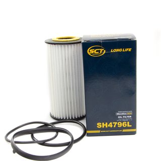 lfilter Motor l Filter SCT SH4796L + lablassschraube 15374