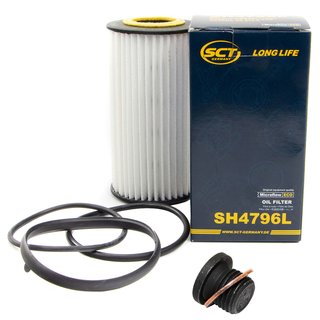 lfilter Motor l Filter SCT SH4796L + lablassschraube 171173
