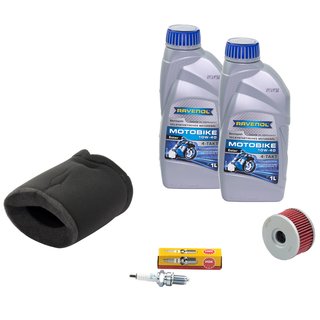 Maintenance package oil 2L + air filter + oil filter + spark plug