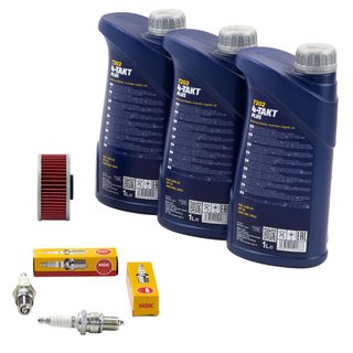 Maintenance Set oil 3L + oil filter + spark plugs