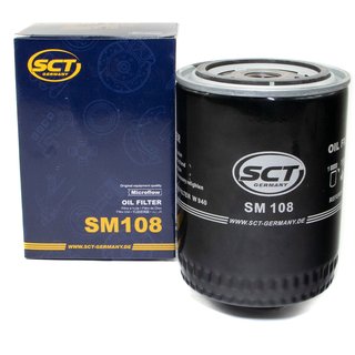 Engineoil set VMP SAE 5W-30 5 liters + Oil Filter SM108 + Oildrainplug 12281 + Airfilter SB222