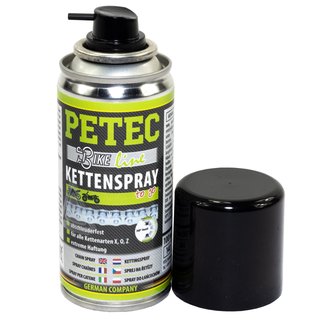 Fahrrad Ketten Spray Kettenspray Bike line PETEC 3 X 100 ml