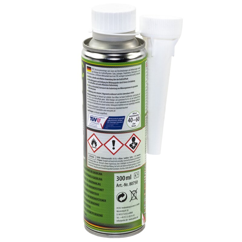 PETEC Benzin System Reiniger Additiv 300 ml online im MVH Shop ka, 9,45 €