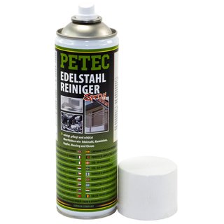 Edelstahl Reiniger Spray Edelstahlreiniger PETEC 3 X 500 ml