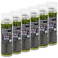 Motorschutzwachs & Konservierung Spray PETEC 6 X 500 ml