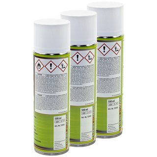 Intensiv Citrusreiniger Spray Reinigerspray PETEC 3 X 500 ml