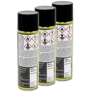 Unterbodenschutz Spray Multi UBS Wax PETEC 3 X 500 ml