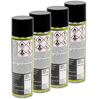 Unterbodenschutz Spray Multi UBS Wax PETEC 4 X 500 ml