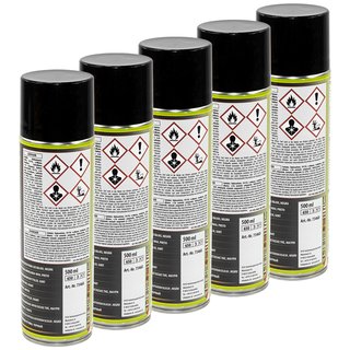 Unterbodenschutz Spray Multi UBS Wax PETEC 5 X 500 ml