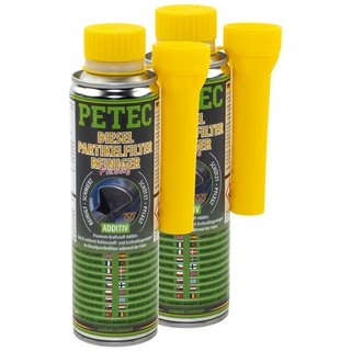 Dieselpartikelfilter Reiniger Diesel Additiv PETEC 2 X 300 ml