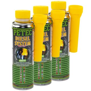 Dieselsystem Reiniger Dieselsystemreiniger PETEC 3 X 300 ml