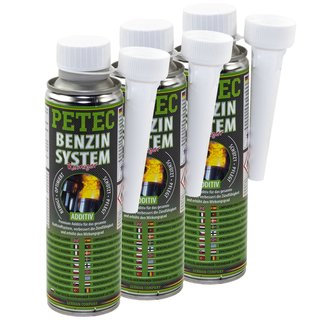 Petrol System Cleaner Additive PETEC 3 X 300 ml