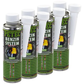 Petrol System Cleaner Additive PETEC 4 X 300 ml