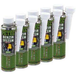 Petrol System Cleaner Additive PETEC 5 X 300 ml
