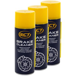 Brakecleaner Brake Cleaner MANNOL 969251 Assembly Partscleaner 3 X 450 ml