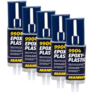 Two-component adhesive Twocomponentadhesive Epoxy- Plastic MANNOL 9904 5 X 30 g