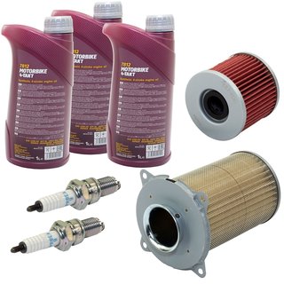 Maintenance Set oil 3L + air filter + oil filter + spark plugs
