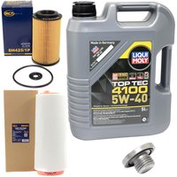 Engineoil set Top Tec 4100 5W-40 5 liters + Oil Filter...