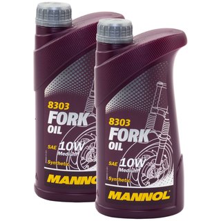 Forkoil Fork Oil MANNOL MN8303-1 10W 2 X 1 liter