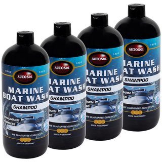 Cleaner boat boatcleaner lowfoaming Autosol 11 015502 4 X 1 liter