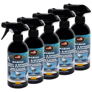 Marine bird spiderdroppings remover Autosol 11 053900 5 X 500 ml bottle